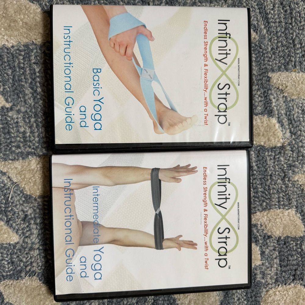 Dvd workout video infinity strap - beginner only